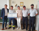 Feuerwehr Wasserdobl spendet € 1.000 an die Mittelschule Aspach